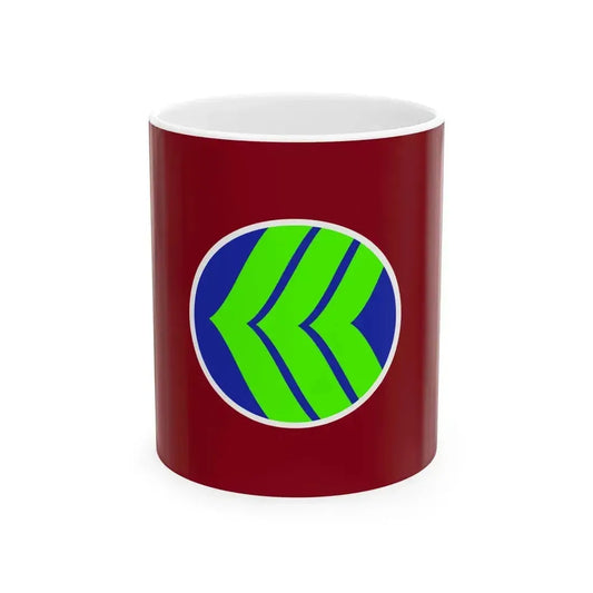 Flag of Kumejima Okinawa (Japan) White Coffee Mug 11oz - Go Mug Yourself