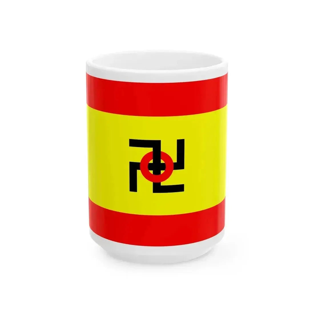 Flag of Kuna Yala 1942 (Panama) White Coffee Mug 15oz - Go Mug Yourself
