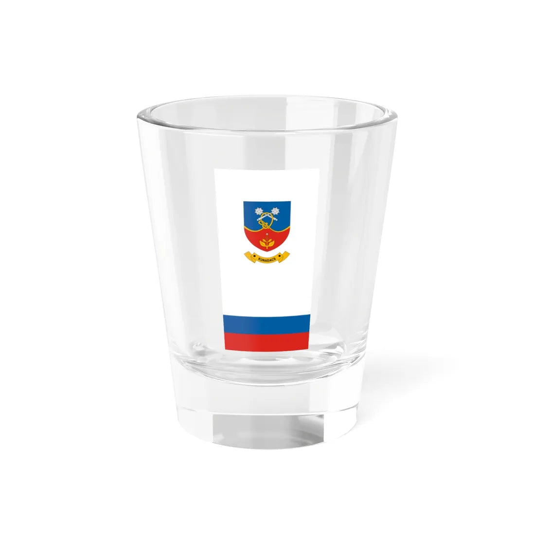 Flag of Kunadacs vertical (Hungary) Shot Glass 1.5oz 1.5oz - Go Mug Yourself