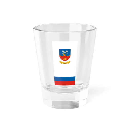 Flag of Kunadacs vertical (Hungary) Shot Glass 1.5oz 1.5oz - Go Mug Yourself