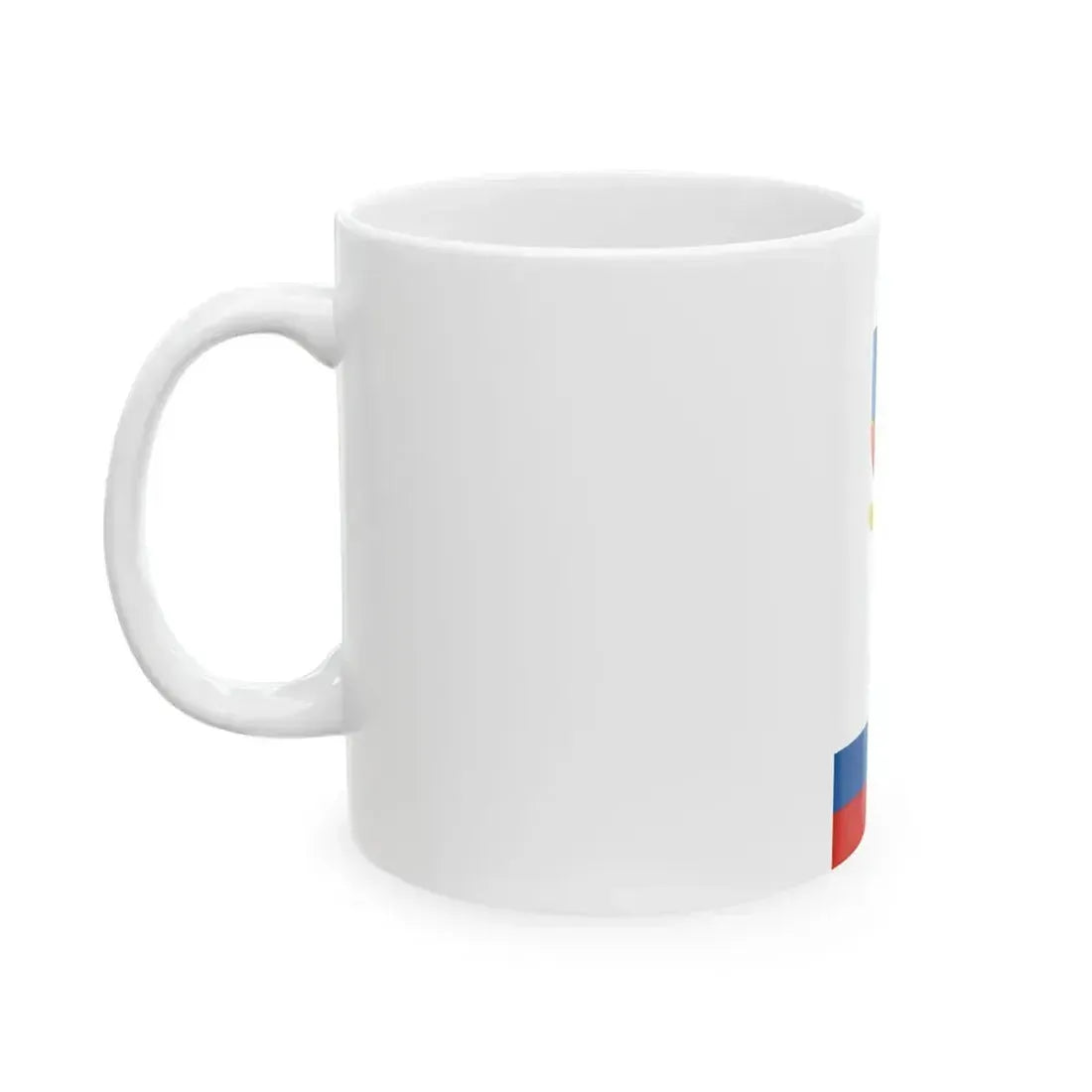Flag of Kunadacs vertical (Hungary) White Coffee Mug - Go Mug Yourself