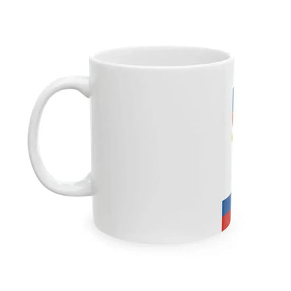 Flag of Kunadacs vertical (Hungary) White Coffee Mug - Go Mug Yourself