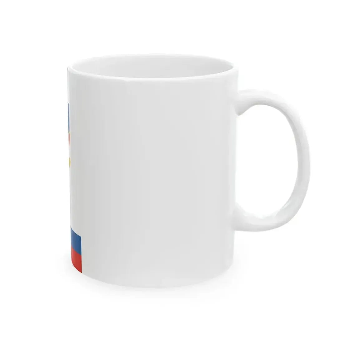 Flag of Kunadacs vertical (Hungary) White Coffee Mug - Go Mug Yourself