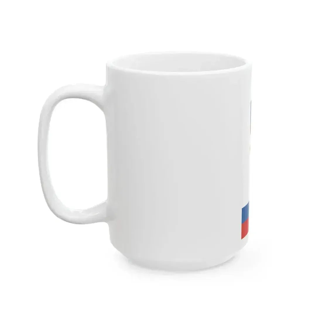 Flag of Kunadacs vertical (Hungary) White Coffee Mug - Go Mug Yourself