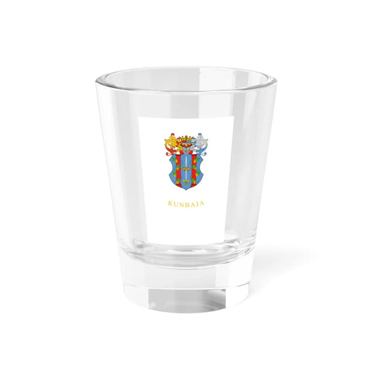 Flag of Kunbaja vertical (Hungary) Shot Glass 1.5oz 1.5oz - Go Mug Yourself