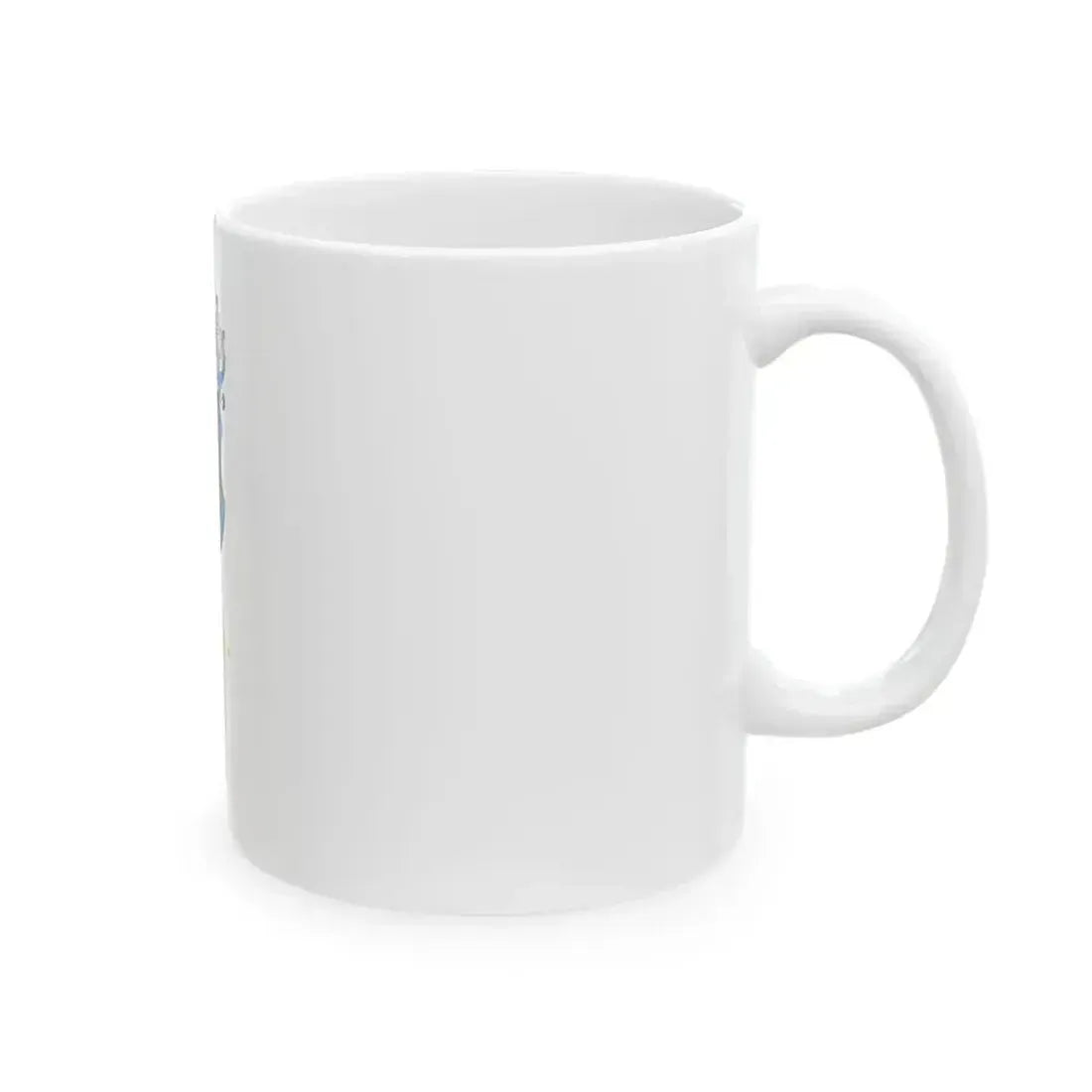 Flag of Kunbaja vertical (Hungary) White Coffee Mug - Go Mug Yourself