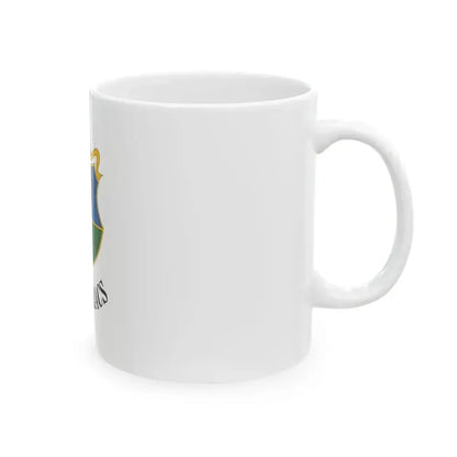 Flag of Kunbaracs (Hungary) White Coffee Mug - Go Mug Yourself