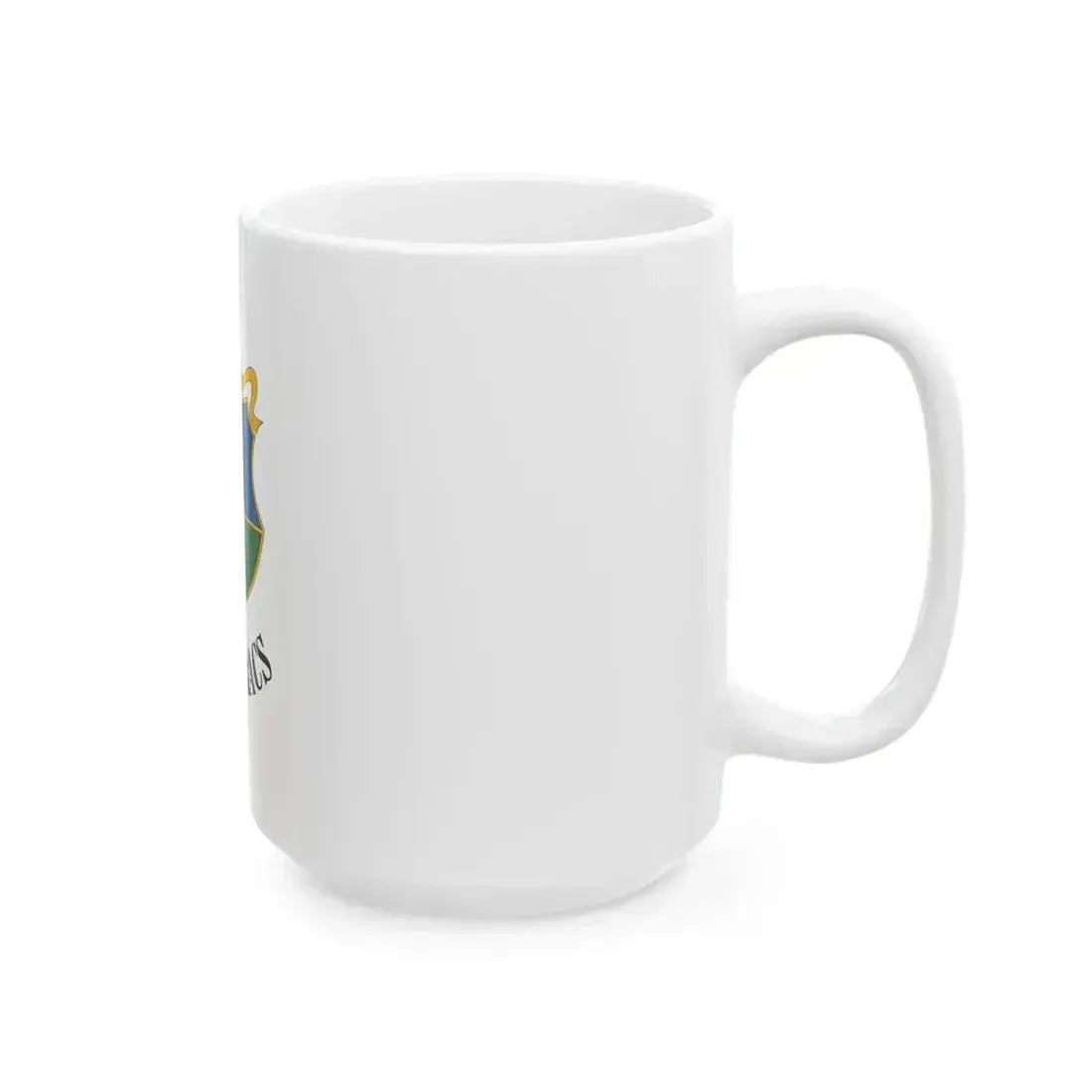 Flag of Kunbaracs (Hungary) White Coffee Mug - Go Mug Yourself