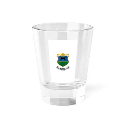 Flag of Kunbaracs vertical (Hungary) Shot Glass 1.5oz 1.5oz - Go Mug Yourself