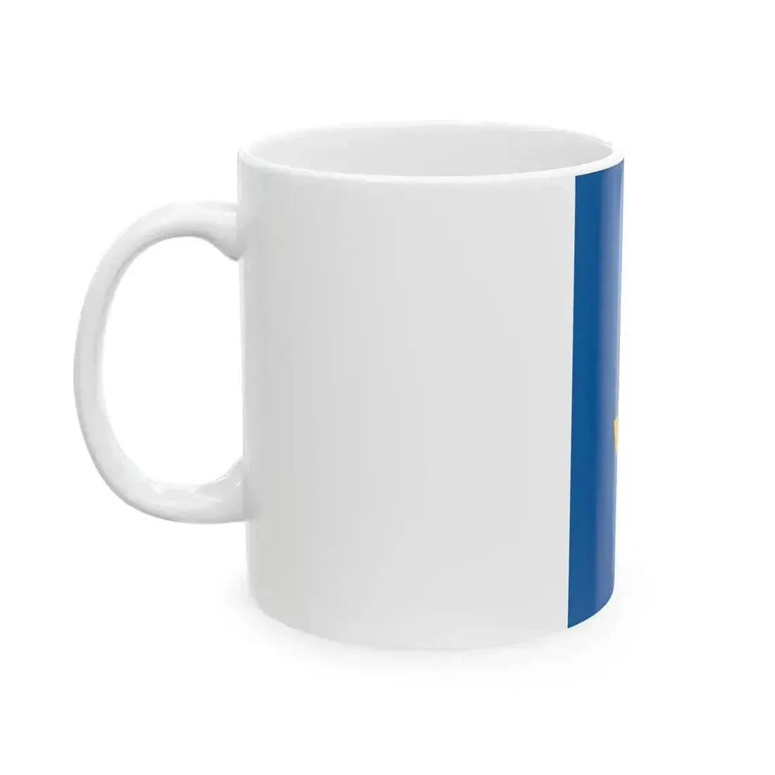Flag of Kungos (Hungary) White Coffee Mug - Go Mug Yourself