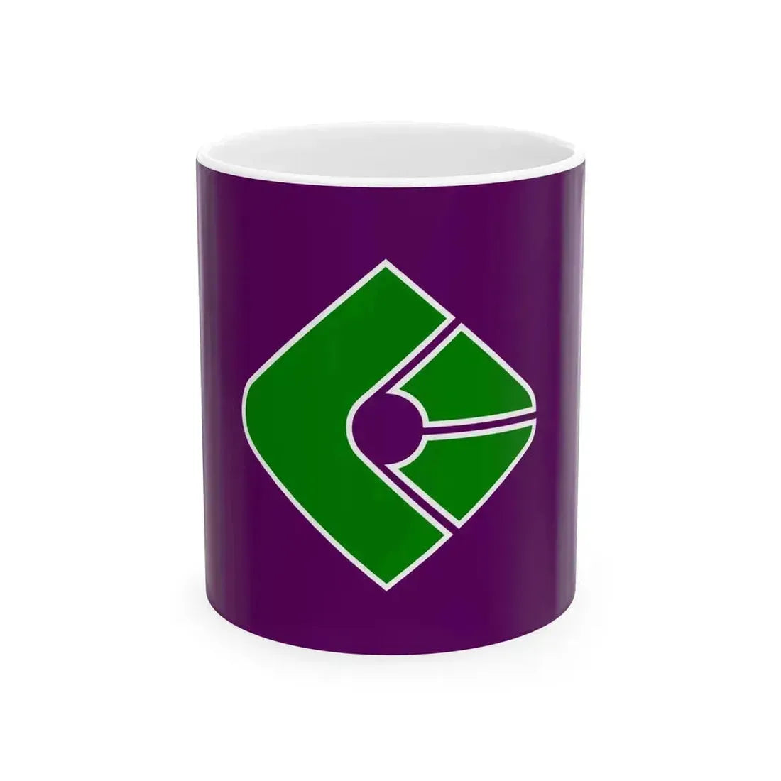 Flag of Kunigami Okinawa (Japan) White Coffee Mug 11oz - Go Mug Yourself