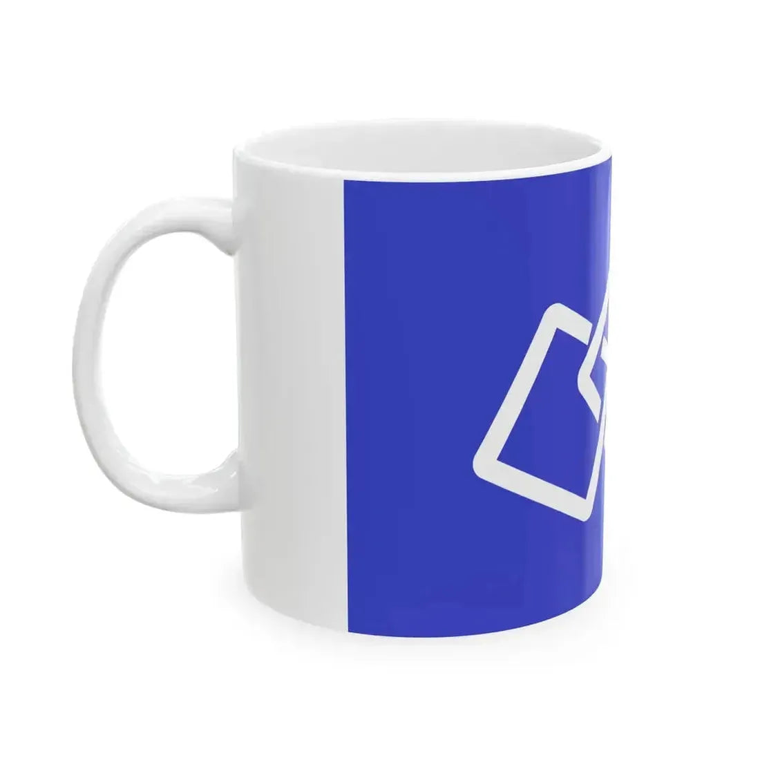 Flag of Kunimi Fukushima (Japan) White Coffee Mug - Go Mug Yourself