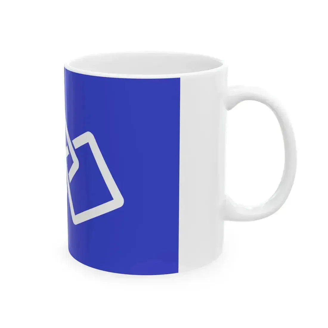 Flag of Kunimi Fukushima (Japan) White Coffee Mug - Go Mug Yourself