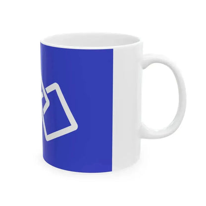 Flag of Kunimi Fukushima (Japan) White Coffee Mug - Go Mug Yourself