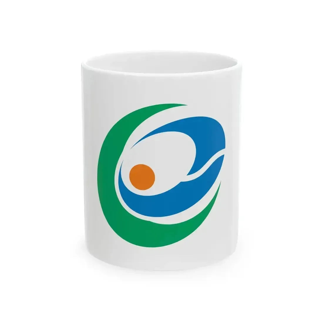 Flag of Kunisaki Oita (Japan) White Coffee Mug 11oz - Go Mug Yourself