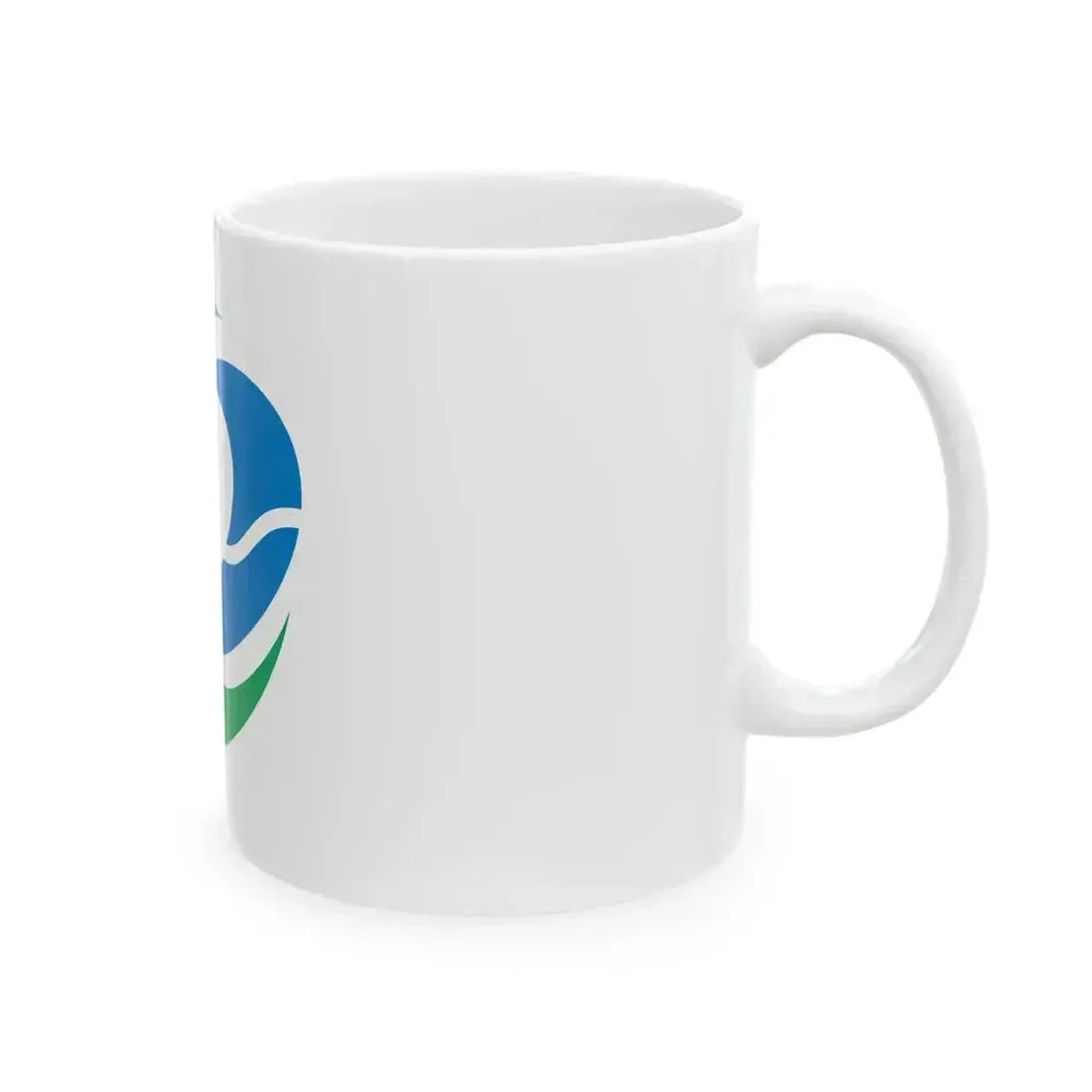 Flag of Kunisaki Oita (Japan) White Coffee Mug - Go Mug Yourself
