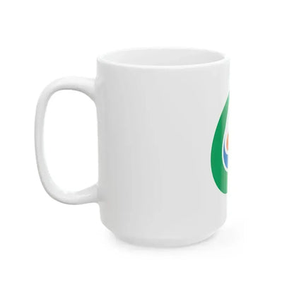 Flag of Kunisaki Oita (Japan) White Coffee Mug - Go Mug Yourself
