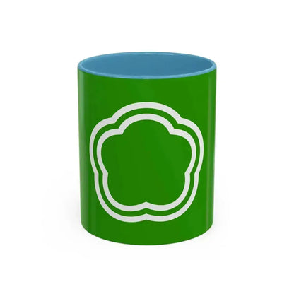 Flag of Kunitachi Tokyo Japan - Accent Coffee Mug 11oz Light Blue - Go Mug Yourself