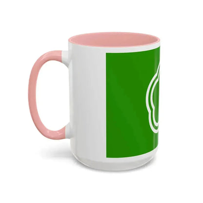 Flag of Kunitachi Tokyo Japan - Accent Coffee Mug - Go Mug Yourself