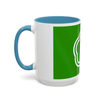 Flag of Kunitachi Tokyo Japan - Accent Coffee Mug - Go Mug Yourself