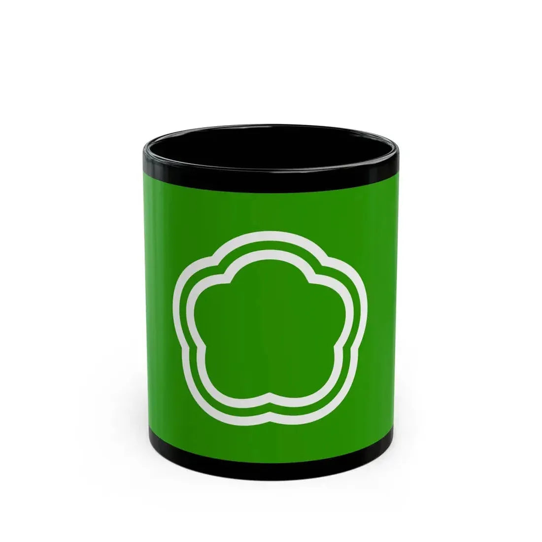 Flag of Kunitachi Tokyo Japan - Black Coffee Mug 11oz - Go Mug Yourself