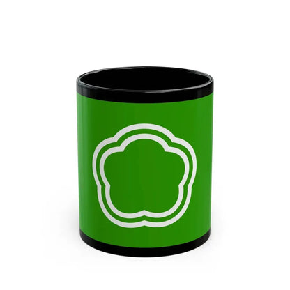 Flag of Kunitachi Tokyo Japan - Black Coffee Mug 11oz - Go Mug Yourself