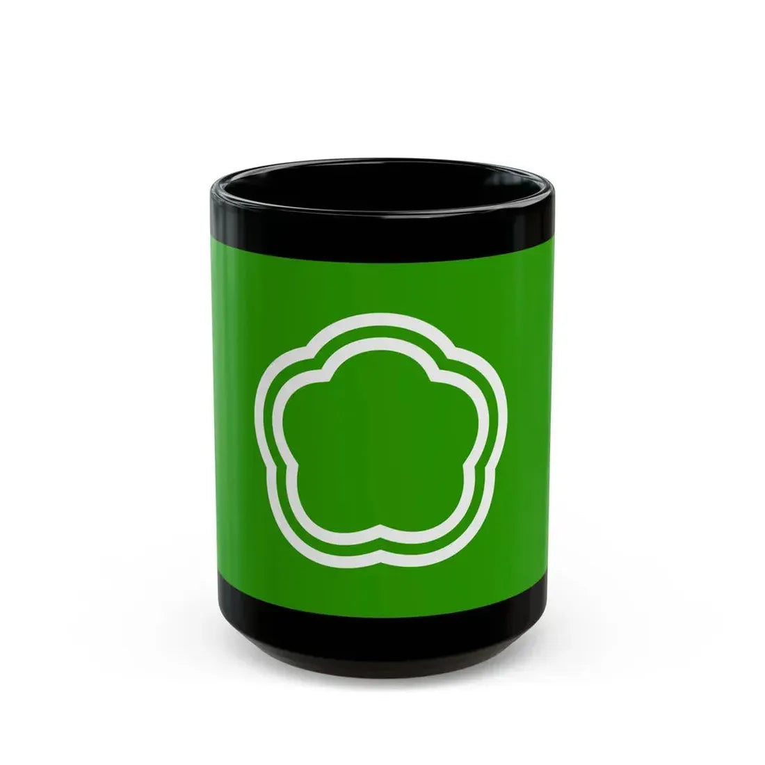 Flag of Kunitachi Tokyo Japan - Black Coffee Mug 15oz - Go Mug Yourself