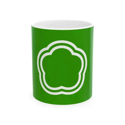 Flag of Kunitachi Tokyo (Japan) White Coffee Mug 11oz - Go Mug Yourself