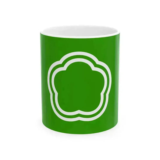 Flag of Kunitachi Tokyo (Japan) White Coffee Mug 11oz - Go Mug Yourself