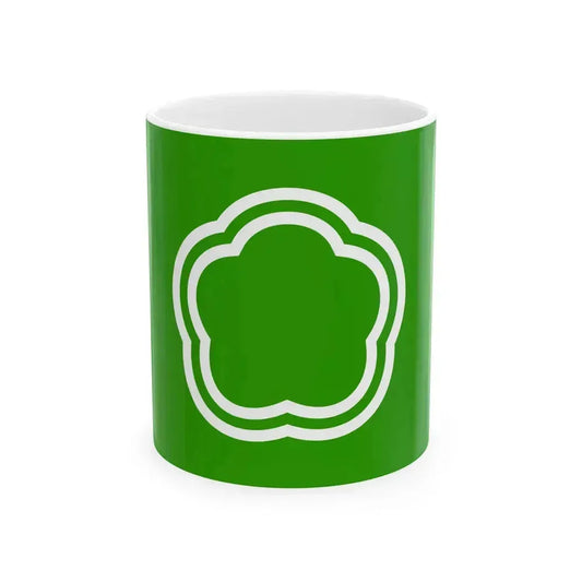 Flag of Kunitachi Tokyo Japan - White Coffee Mug 11oz - Go Mug Yourself