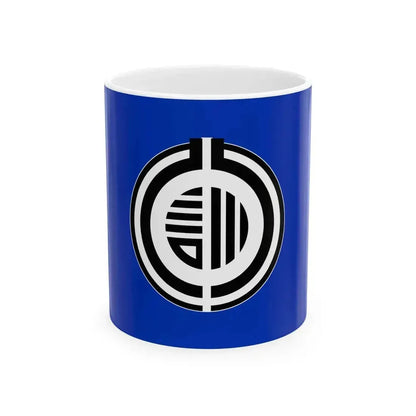 Flag of Kunneppu Hokkaido (Japan) White Coffee Mug 11oz - Go Mug Yourself