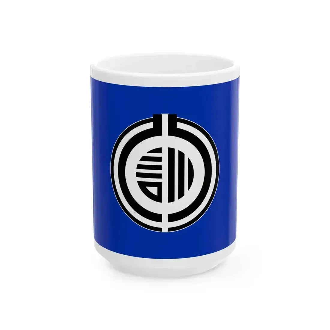 Flag of Kunneppu Hokkaido (Japan) White Coffee Mug 15oz - Go Mug Yourself