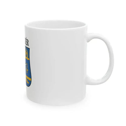 Flag of Kunpeszer (Hungary) White Coffee Mug - Go Mug Yourself