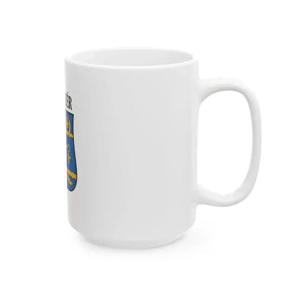Flag of Kunpeszer (Hungary) White Coffee Mug - Go Mug Yourself
