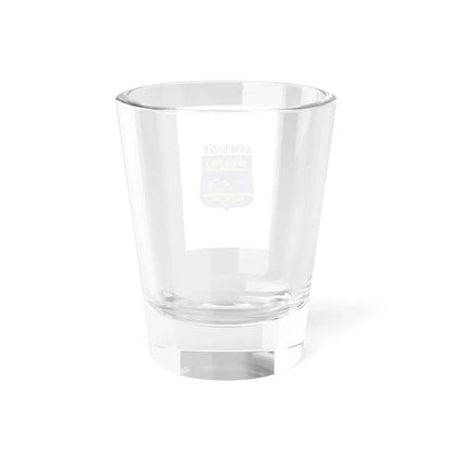 Flag of Kunpeszer vertical (Hungary) Shot Glass 1.5oz - Go Mug Yourself