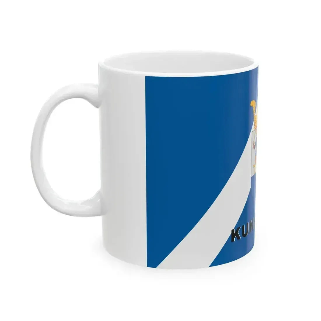 Flag of Kunszallas (Hungary) White Coffee Mug - Go Mug Yourself