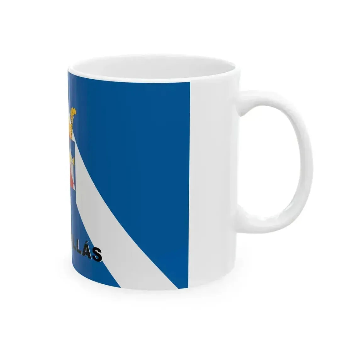 Flag of Kunszallas (Hungary) White Coffee Mug - Go Mug Yourself