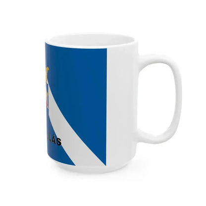 Flag of Kunszallas (Hungary) White Coffee Mug - Go Mug Yourself