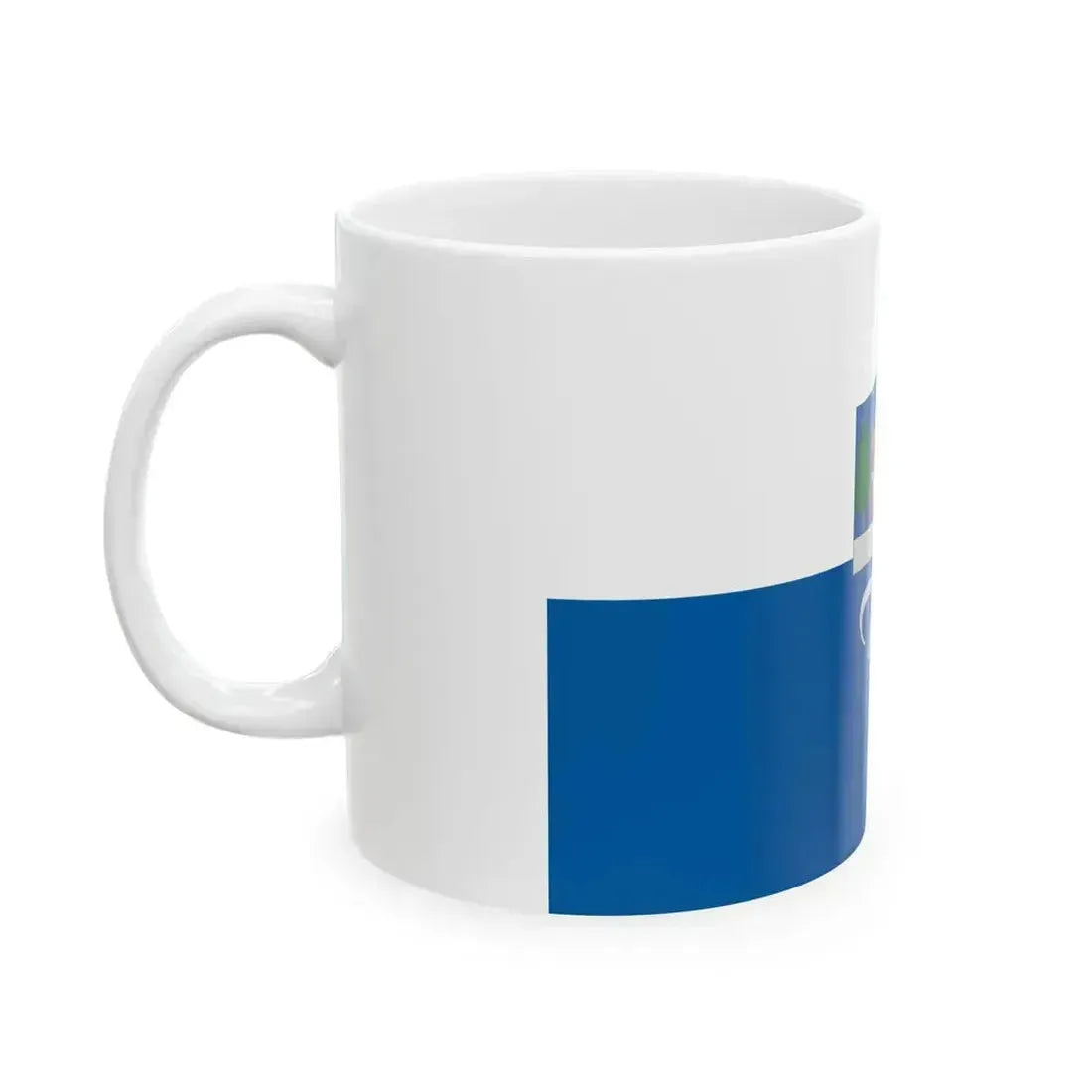 Flag of Kup (Hungary) White Coffee Mug - Go Mug Yourself