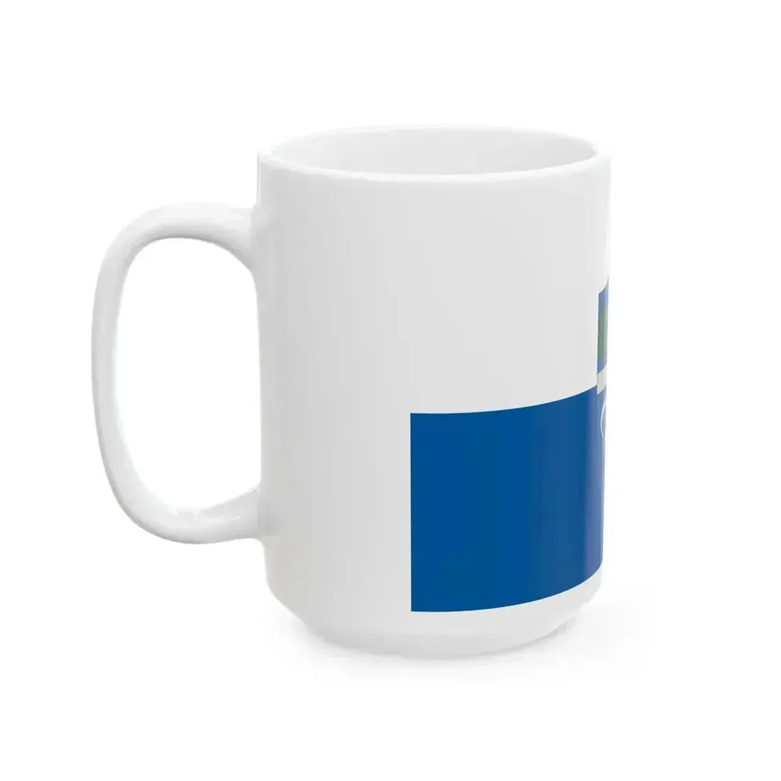 Flag of Kup (Hungary) White Coffee Mug - Go Mug Yourself