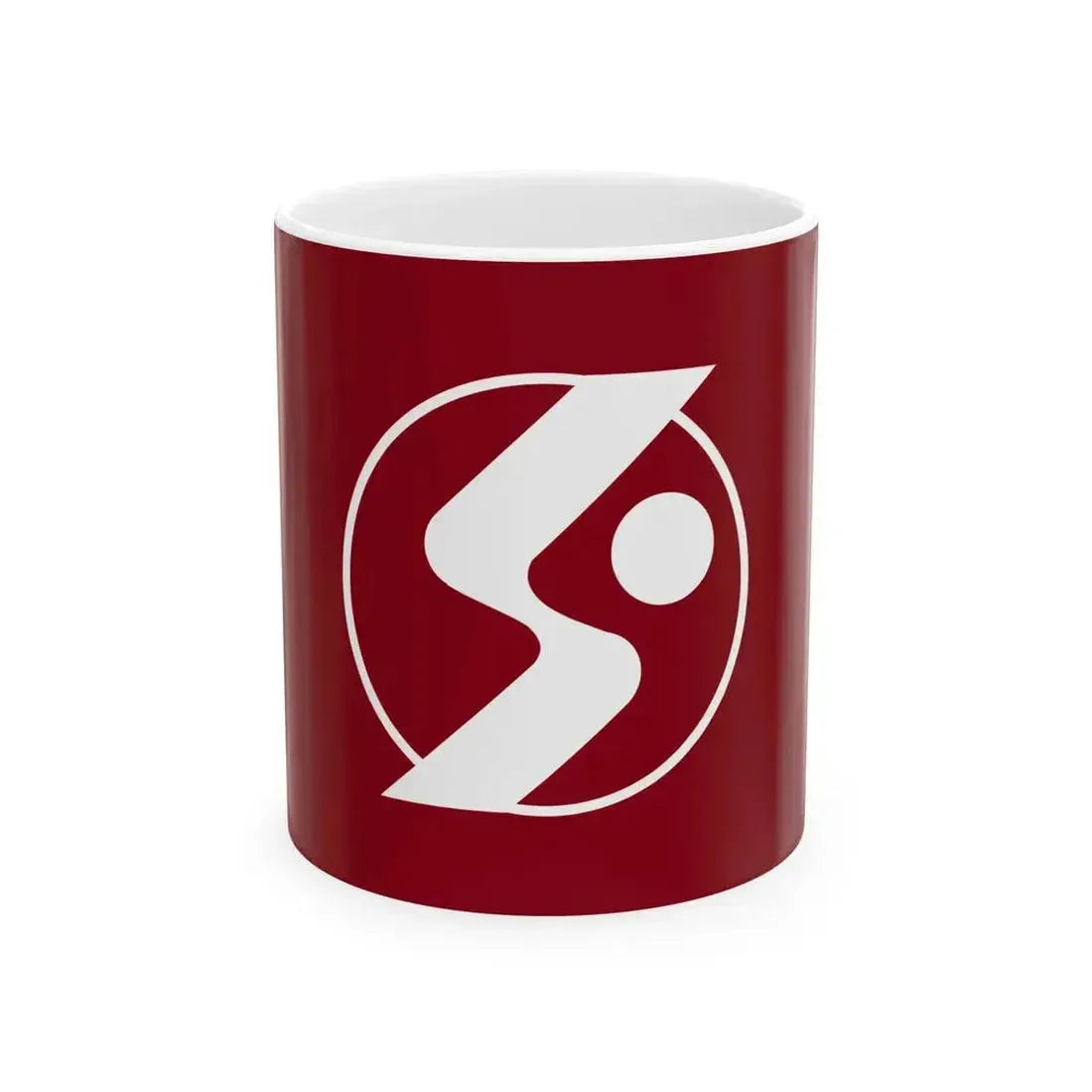 Flag of Kurabuchi Gunma 1975-2006 (Japan) White Coffee Mug 11oz - Go Mug Yourself