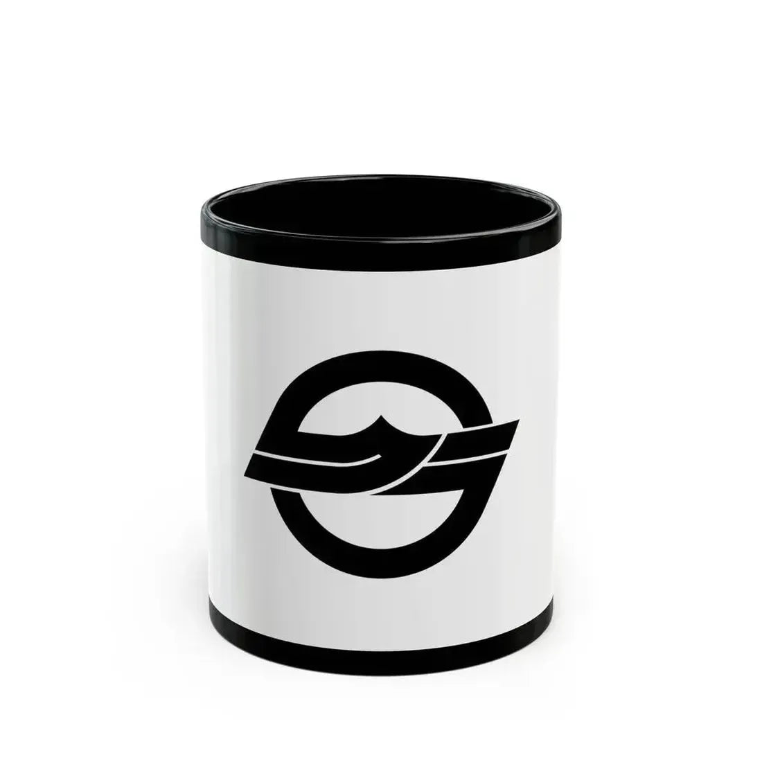 Flag of Kurashiki Okayama Japan - Black Coffee Mug 11oz - Go Mug Yourself