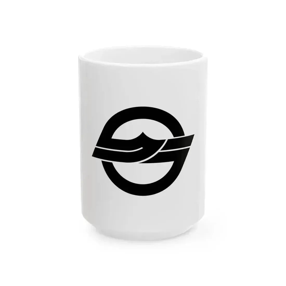 Flag of Kurashiki Okayama Japan - White Coffee Mug 15oz - Go Mug Yourself