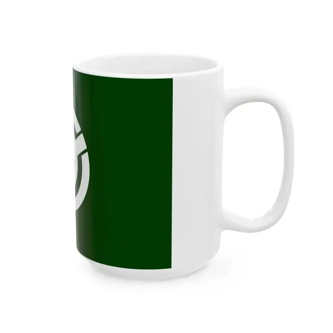 Flag of Kurate Fukuoka (Japan) White Coffee Mug - Go Mug Yourself