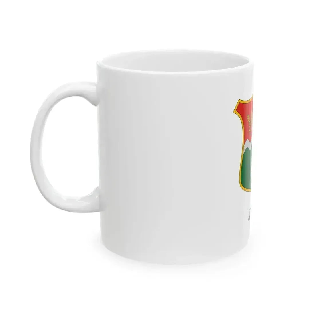 Flag of Kurd Hungary (Hungary) White Coffee Mug - Go Mug Yourself