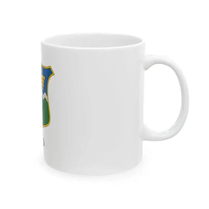 Flag of Kurd Hungary (Hungary) White Coffee Mug - Go Mug Yourself