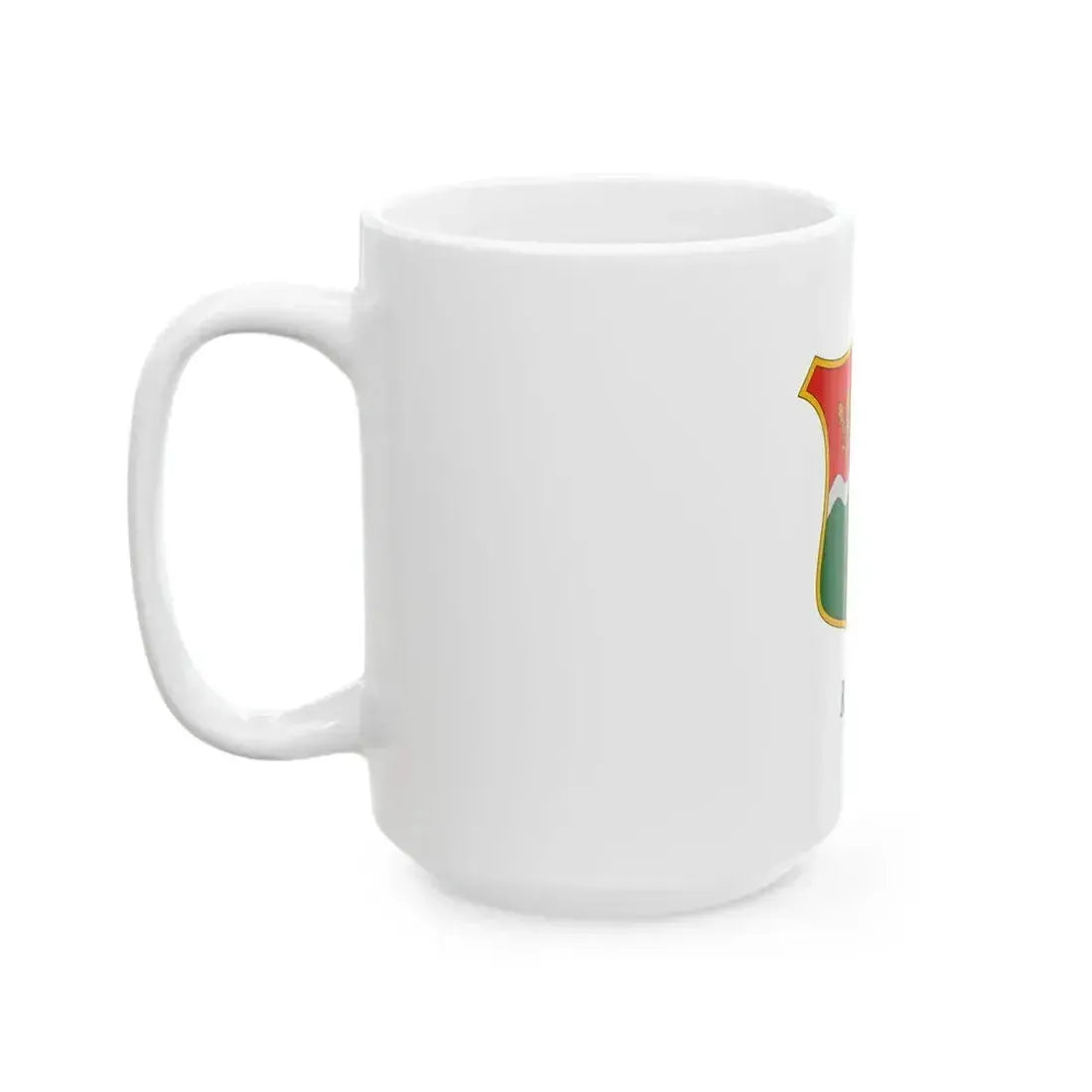 Flag of Kurd Hungary (Hungary) White Coffee Mug - Go Mug Yourself