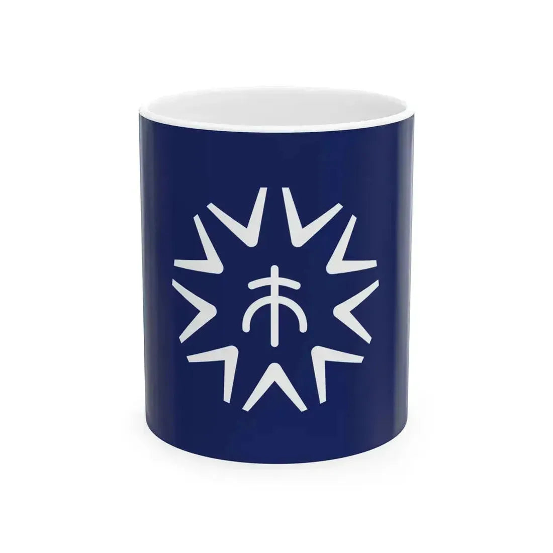 Flag of Kure Hiroshima (Japan) White Coffee Mug 11oz - Go Mug Yourself