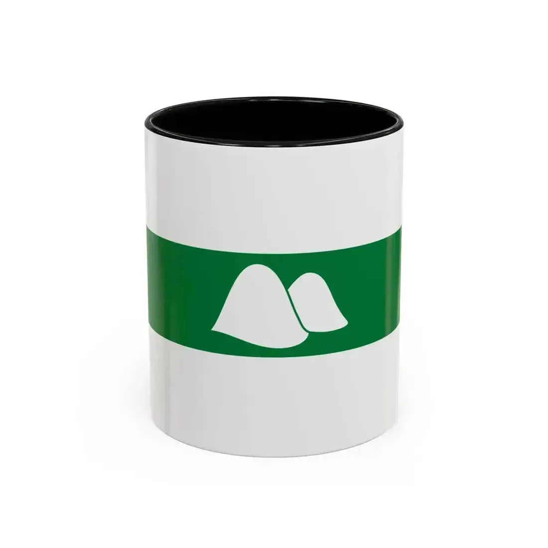 Flag of Kurgan Oblast Russia - Accent Coffee Mug 11oz Black - Go Mug Yourself