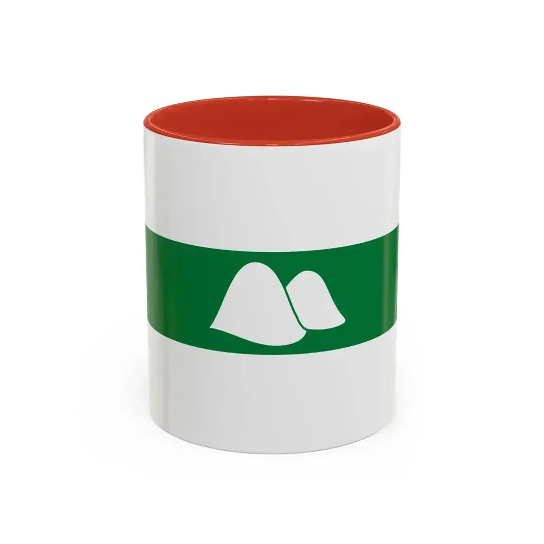 Flag of Kurgan Oblast Russia - Accent Coffee Mug 11oz Red - Go Mug Yourself